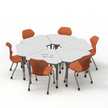 Classroom Set - Premier Gem Dry Erase Desks & Apex Chair Package