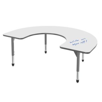 Premier Standing Height Dry Erase Table (60" x 66" Horseshoe)