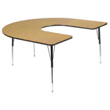 MDF Series Activity Table w/ Herculene Sealed Edge (60'' x 66'' Horseshoe)