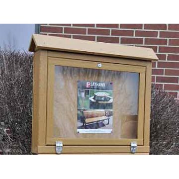 Medium Hinged Outdoor Message Centers