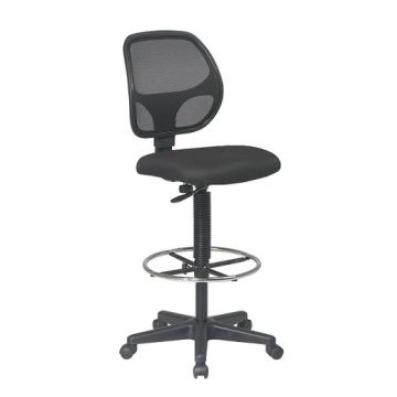 Mesh Back Drafting Stool w/ Footring