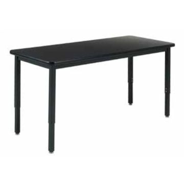 Adjustable Height ChemGuard Top Metal Frame Science Tables
