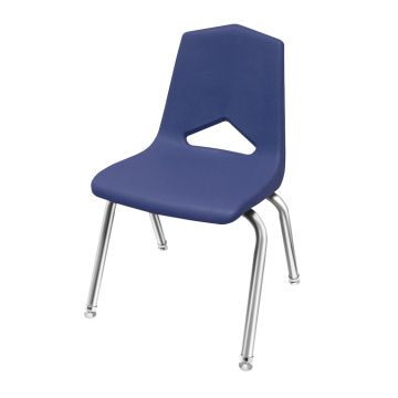 Stack Chair w/ Chrome Legs (16'' H - 2nd-4th)