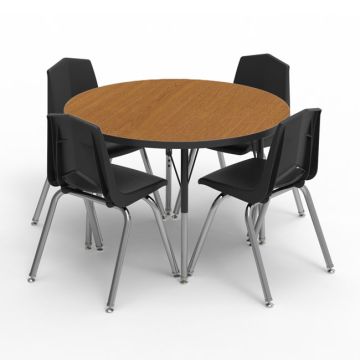 Round Activity Table & Chair Package Set