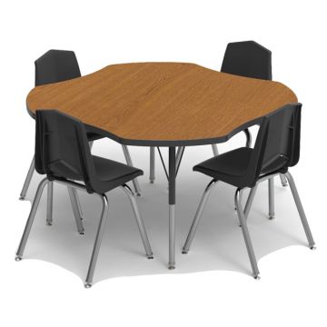 Clover Activity Table & Chair Package Set