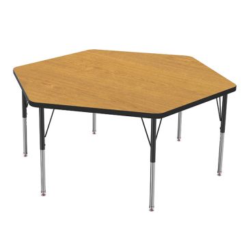 MG2200 Activity Table (54-1/2'' x 48'' Hexagon)