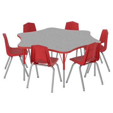 6-Star Activity Table & Chair Package Set