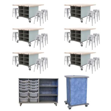 Middle School 24 Student Classroom Package