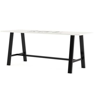 Midtown Rectangle Standing Height Dry Erase Tables by KFI