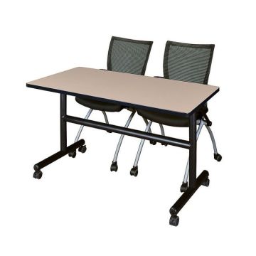 Kobe Flip Top Training Table & Apprentice Chairs