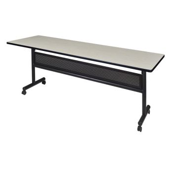 Kobe Flip Top Training Tables with Modesty by Regency
