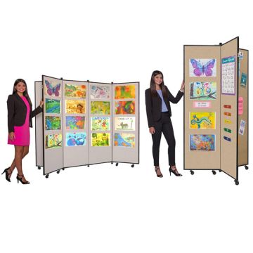 Winged Mobile Display Tower