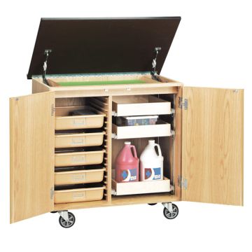 Write-N-Roll Mobile Storage Cabinet