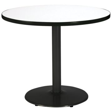 Mode Round Cafe Table w/ Black Round Base