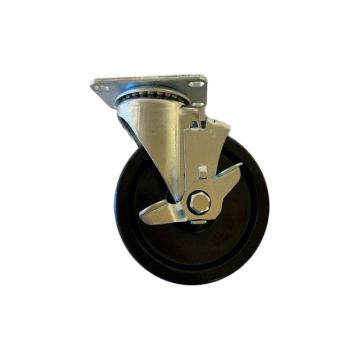 Heavy Duty 5" Casters for 400 Series Height Adjustable Workbenches - Set of 4
