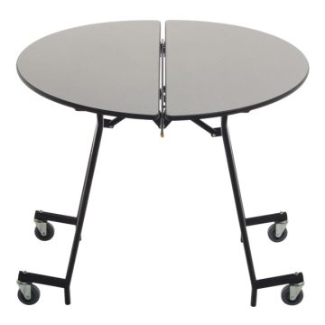 Standing Height Round Mobile School Cafeteria Tables