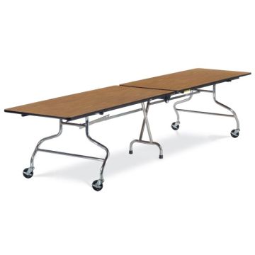 Mobile Folding Rectangle Tables