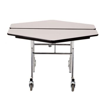 Hexagon Mobile Tables by NPS