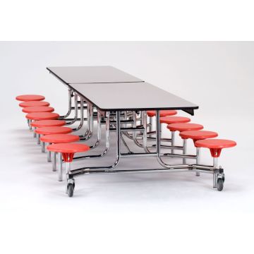 Mobile Stool Cafeteria Tables - Grades K-4