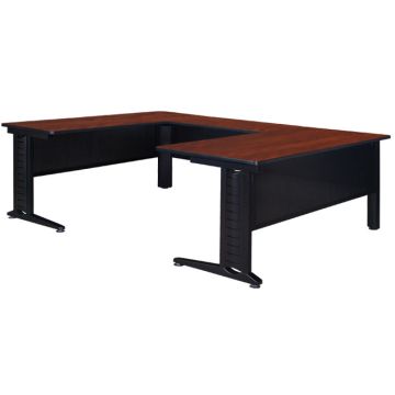 Fusion ''U'' Desk with Return by Regency