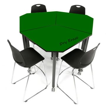 Dry Erase Tall Kite Mobile Flip-Top Nest Tables