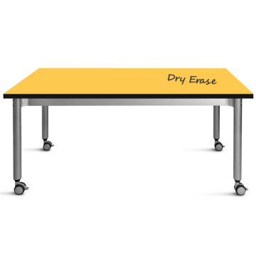 Dry Erase Versatilis Non-Folding Tables