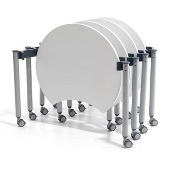 Kite Mini Mobile Flip-Top Nest Tables