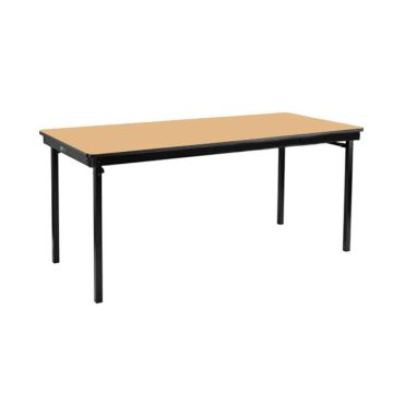 Max Seating Rectangular Premium Plywood with Protect Edge Folding Tables by NPS