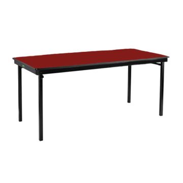 Max Seating Rectangular Premium Plywood with T-Mold Edge Folding Tables by NPS