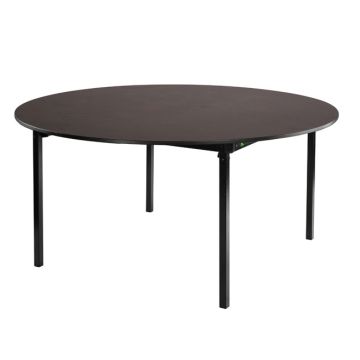 Max Seating Round Premium Plywood with Protect Edge Folding Tables by NPS