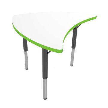 Nesting Table with Dry Erase Top Triangle w/ Color Edge Banding