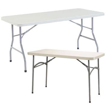 Rectangle Plastic Resin Folding Tables