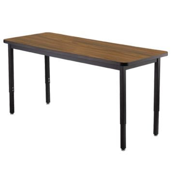 Height Adjustable Utility Table with Laminate Top (24'' x 54'' Rectangle)