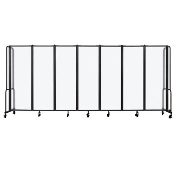 ROBO Series 7-Section Frosted Acrylic Room Divider