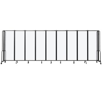 ROBO Series 9-Section Frosted Acrylic Room Divider