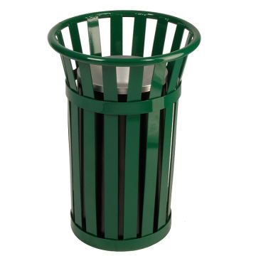 Oakley Collection Slatted Urn Basket