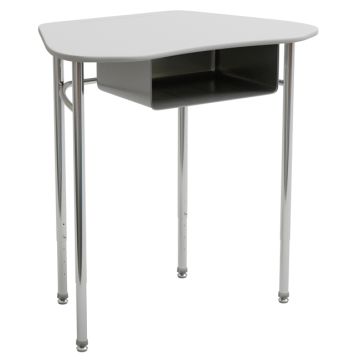 Adjustable Hard Plastic Octagon Desks