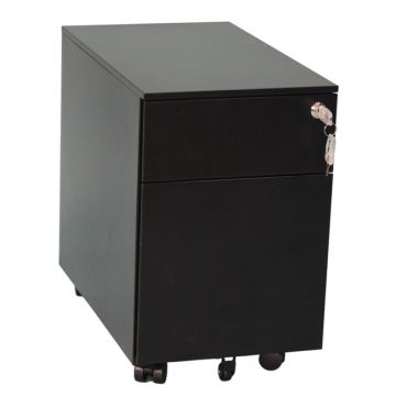 Slim Mobile Pedestal File Cabinet