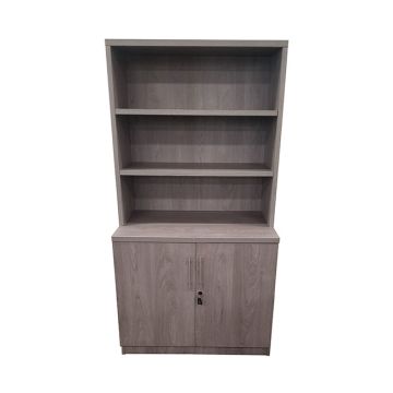 Ultra Premium Laminate Series Hutch and Two-Door Cabinet