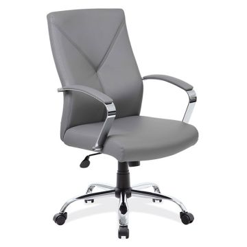 Retro style executive high back office chair.