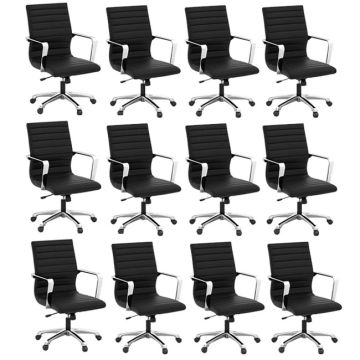 Tre Lite Series Executive Office Chair Package (Set of 12)