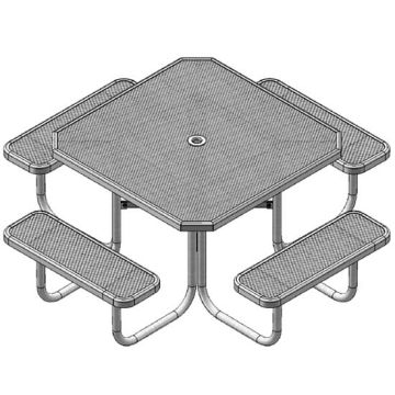 Octagon Outdoor Picnic Tables