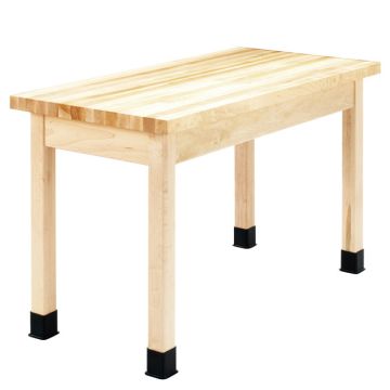 Maple Butcher Block Work Tables