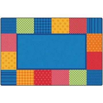Pattern Blocks KIDSoft Rug