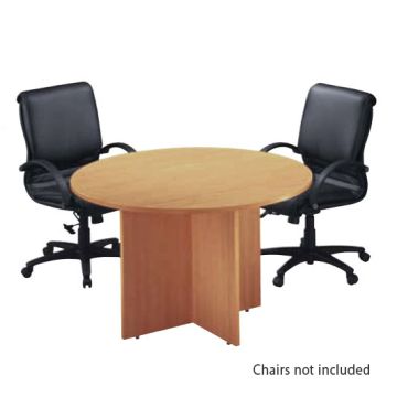 Round Conference Tables with X-Base