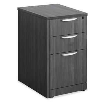 OS Laminate 3 Drawer Mobile File Pedestal, Box/Box/File