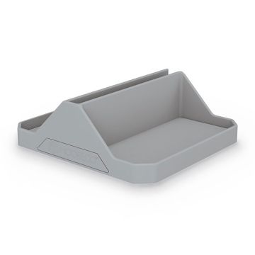 Porcelain Lapboard Single Docking Channel w/ Marker Tray