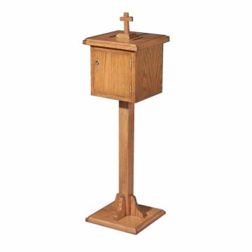 Prayer and Tithe Box on Stand