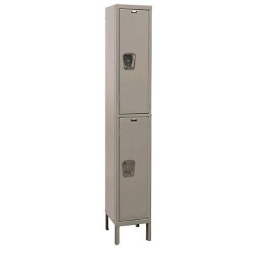 Maintenance-Free Quiet Double-Tier 1-Wide Lockers