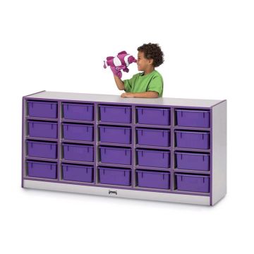 Rainbow Accents Tub Singles Cubbie Storage Units